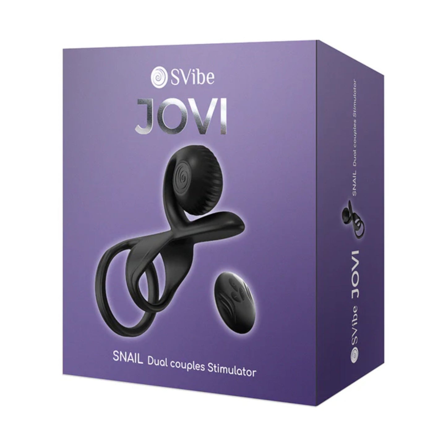 Snail Vibe S-Vibe Jovi Couples Ring Black